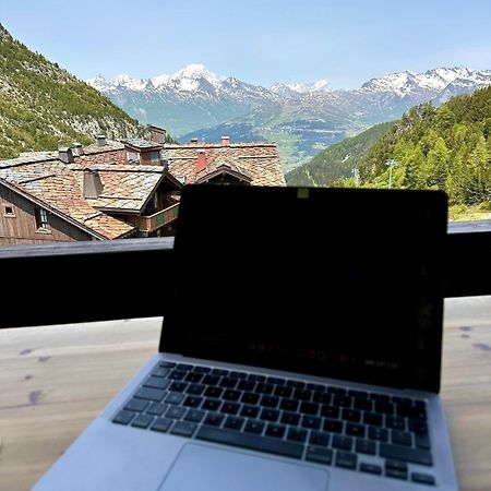 Appartement Style Chalet 5* Vue Mont-Blanc - Arc 1950 Les Arcs  Exterior foto