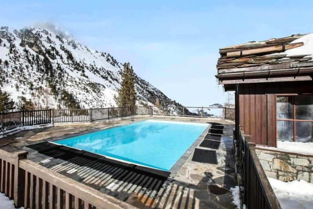 Appartement Style Chalet 5* Vue Mont-Blanc - Arc 1950 Les Arcs  Exterior foto