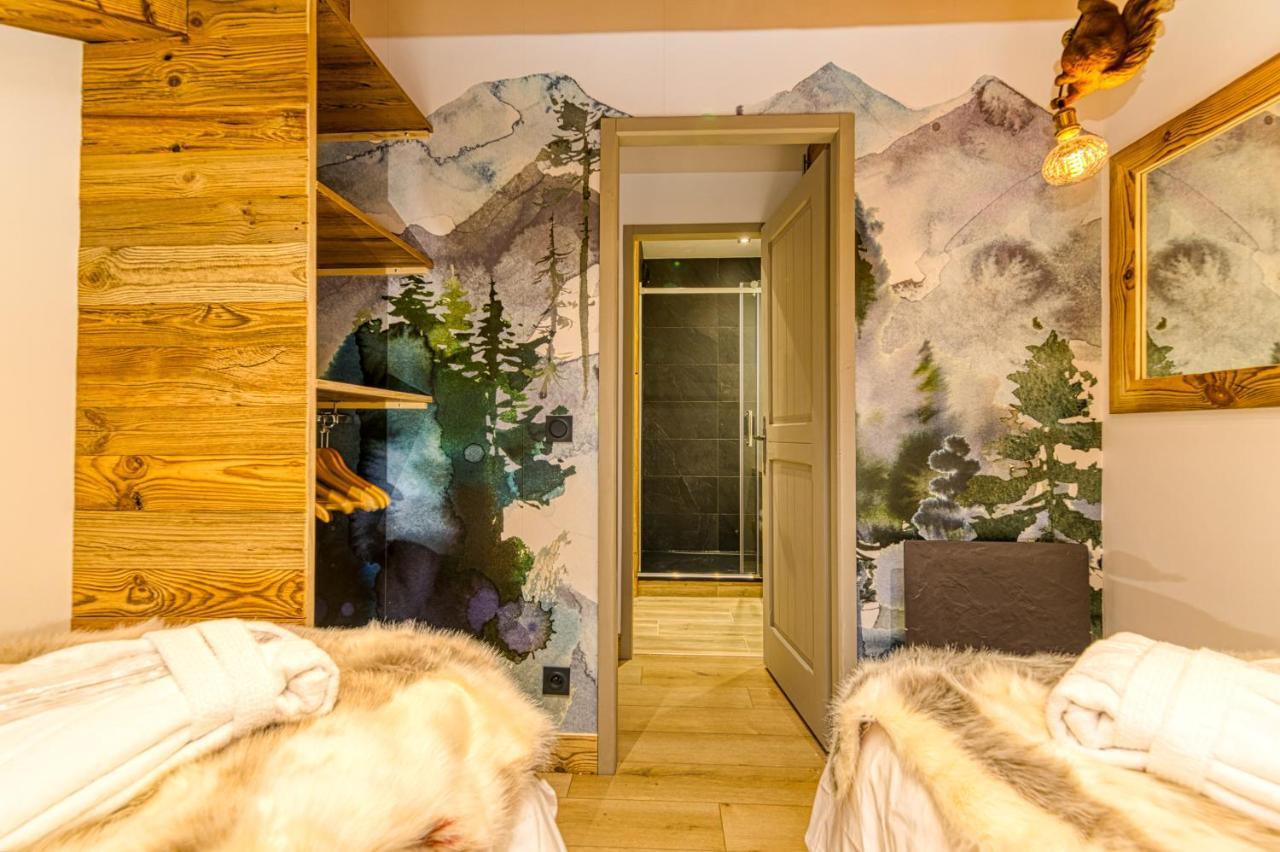 Appartement Style Chalet 5* Vue Mont-Blanc - Arc 1950 Les Arcs  Exterior foto
